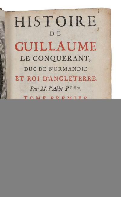 Histoire de Guillaume le Conquérant, duc de Normandie et roi d'Angleterre. 2 vols. (photo 2)