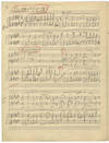 [Op. 95]. Le Petit Chaperon Rouge Double choeur pour voix de femmes et d'enfants. Avec acct de piano ou d'orchestre Pour le chorale des lycées de jeunes filles de Paris Poème de Guy de Teramond ... op. 95. Chez Alphonse Leduc: Paris. Autograph musical manuscript signed