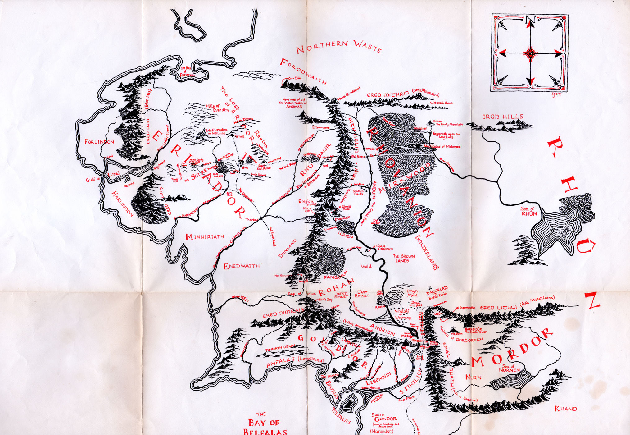 White Mountains Middle Earth