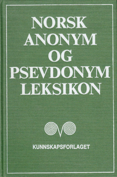 Norsk anonym- og psevdonymleksikon.