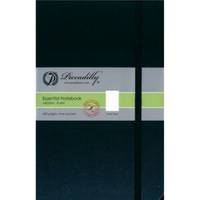 Essential Medium Blank Journal-Black