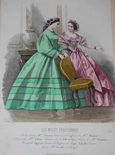Plates from "Les Modes Parisiennes