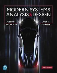 Modern Systems Analysis and Design [hardcover] 9TH  Edition
