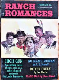 image of No Man's Woman. Short Story in Ranch Romances Volume 217 Number 1. February 1965.