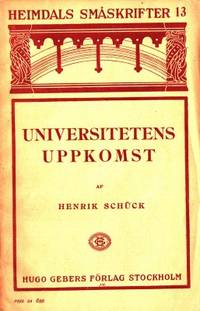 Universitetets uppkomst.