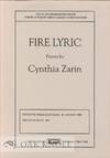 FIRE LYRIC, POEMS