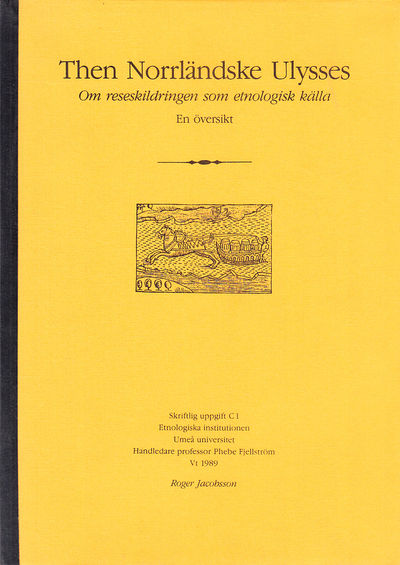 The Norrländske Ulysses. Om reseskildringen om…