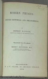 image of Modern Physics: Studies Historical and Philosophical