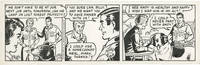 Original artwork for Mark Trail comic strip, December 12, 1988