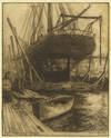 "The Portegee" Packet. Etching