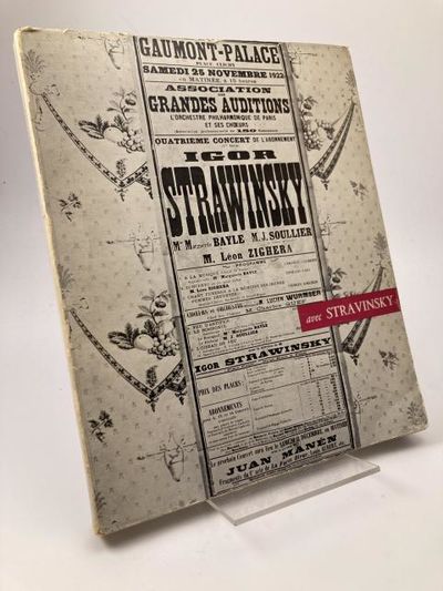 Avec Stravinsky. Textes d'Igor Stravinsky, Robert…