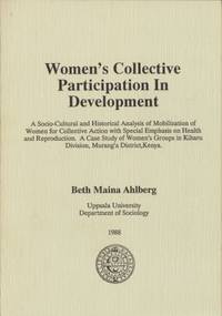 Women's Collective Participation In Development.…
