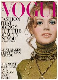 VOGUE April 1969. BRITT EKLAND. KATHARINE HEPBURN, JEAN SHRIMPTON - 