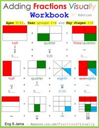 Adding Fractions Visually Workbook Third Edition
