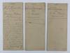[Three Manuscript Sharecropping Agreements Between South Carolina Cotton Farmer M.T. Fleming and His Tenants]