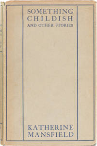 Something Childish and Other Stories by Mansfield, Katherine - 1924