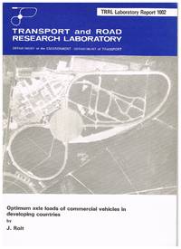 TRRL Laboratory Report 1002 : Optimum axle loads of commercial vehicles in developing countries