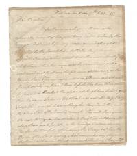 “Kingston laid in ashes by the Enemy” ... by 1805-1812 under Thomas Jefferson and James Madison 1801-1804; also 4th Vice-President of the United States - Manuscript - 1777. - from BATTLEDORE LTD (SKU: BB002)