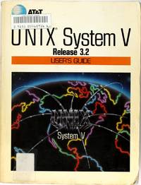 cover of Unix System V Release 3.2 User's Guide