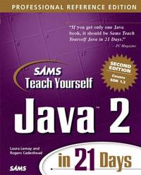 Teach Yourself Java 2 in 21 Days : Professional Reference