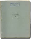 La Califfa (Original screenplay for the 1970 film)