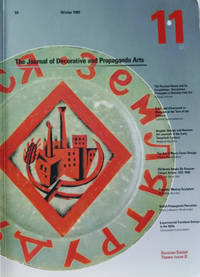 The Journal of Decorative and Propaganda Arts, Winter 1989:   Russian/soviet Theme Issue II