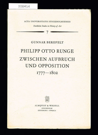 Philipp Otto Runge zwischen Aufbruch und…