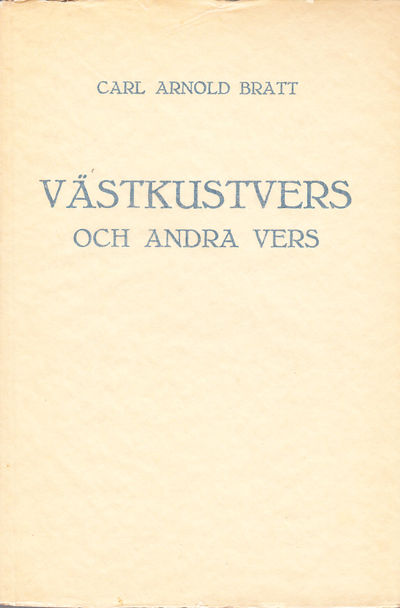 Västkustvers och andra vers.