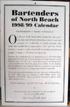 BARTENDERS OF NORTH BEACH - 1998/99 CALENDAR