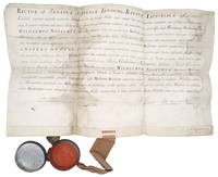 Manuscript Diploma of Doctor of Medicine for Wilhelmus Noortwyk, Leiden University, May 31, 1735 by Wilhelmus Noortwyk - from Black Dog Rare Books (SKU: 76)
