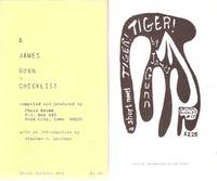 A James Gunn Checklist Compiled By chris Drumm ---with Tiger, Tiger, a Short Novel ---2 Volumes / Chris Drumm Booklet  # 16 and 17 by Gunn, James / Chris Drumm ( Introduction By Stephen H Goldman - 1984