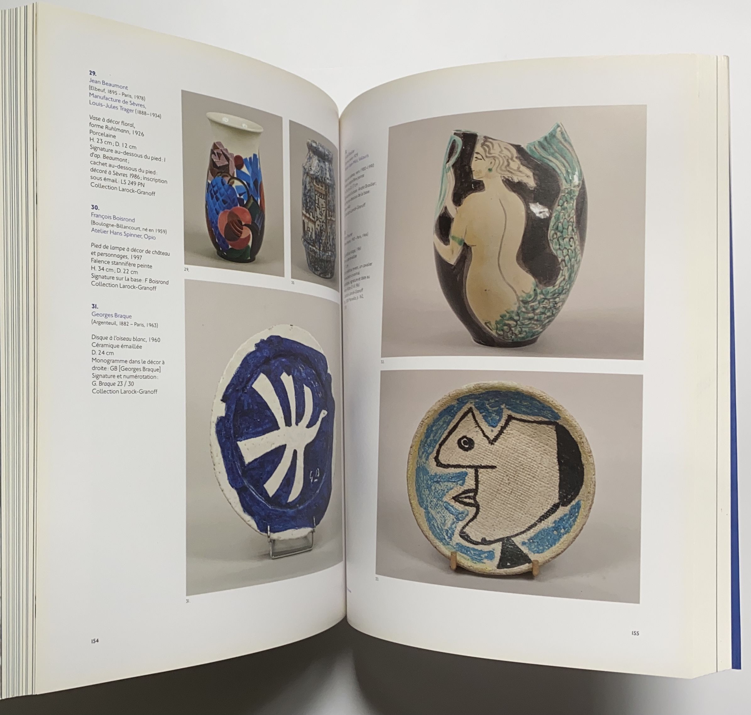 Ceramique d'artiste: Derain, Dufy, Matisse, Miro, Picasso by