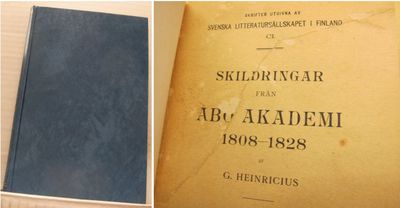 Skildringar från Åbo akademi 1808-1828.