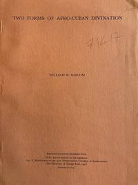 Two Forms of Afro-Cuban Divination