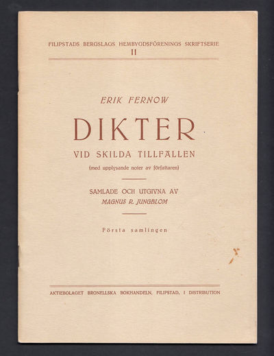 Dikter vid skilda tillfällen (med upplysande…