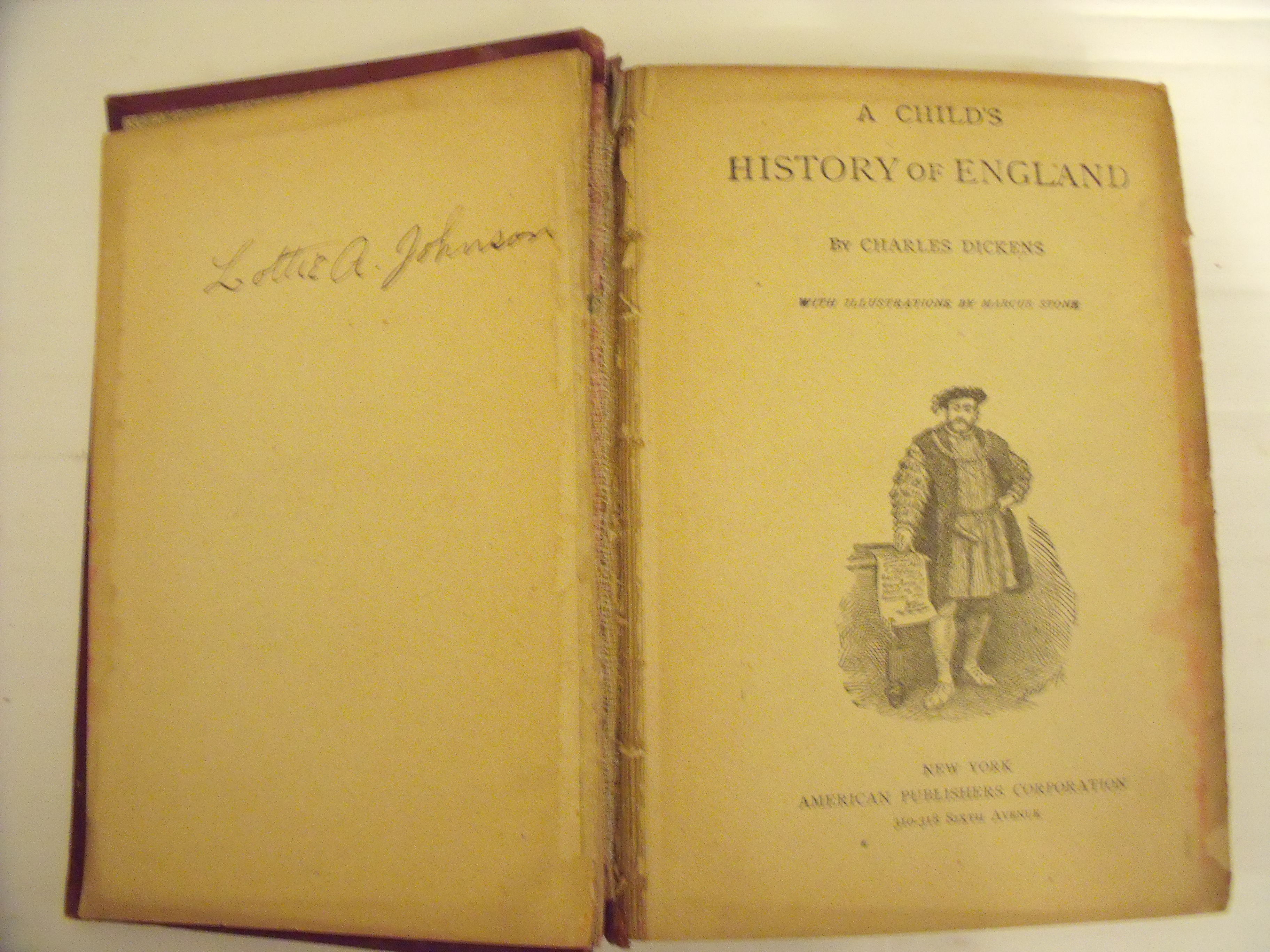 A Child's History of England by Charles Dickens Hardcover from