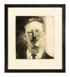 View Image 2 of 2 for James Joyce Black and White Etching and Aquatint Inventory #69470