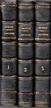 cover of Doctrine et traitement homoeopathique des maladies chroniques. Par le Docteur S. Hahnemann, traduit de l'allemand sur la dernière édition (1835), par A.-J.-L. Jourdan, Membre de l'Académie Royale de Médecine. Seconde édition entièrement et considérablement augmentée