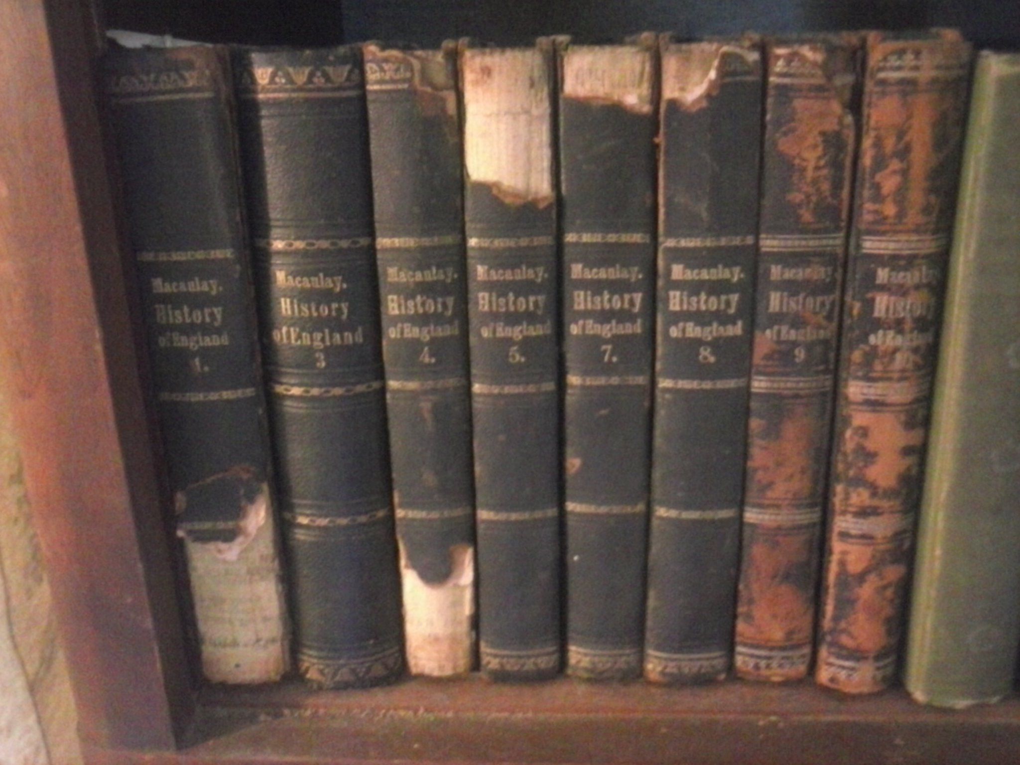 The History Of England 8 Of 10 Volumes By Macaulay Thomas Babington the-history-of-england-8-of-10-volumes-by-macaulay-thomas-babington