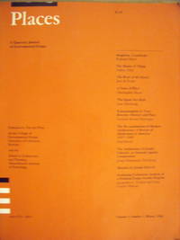cover of Places: a Quarterly Journal of Environmental Design