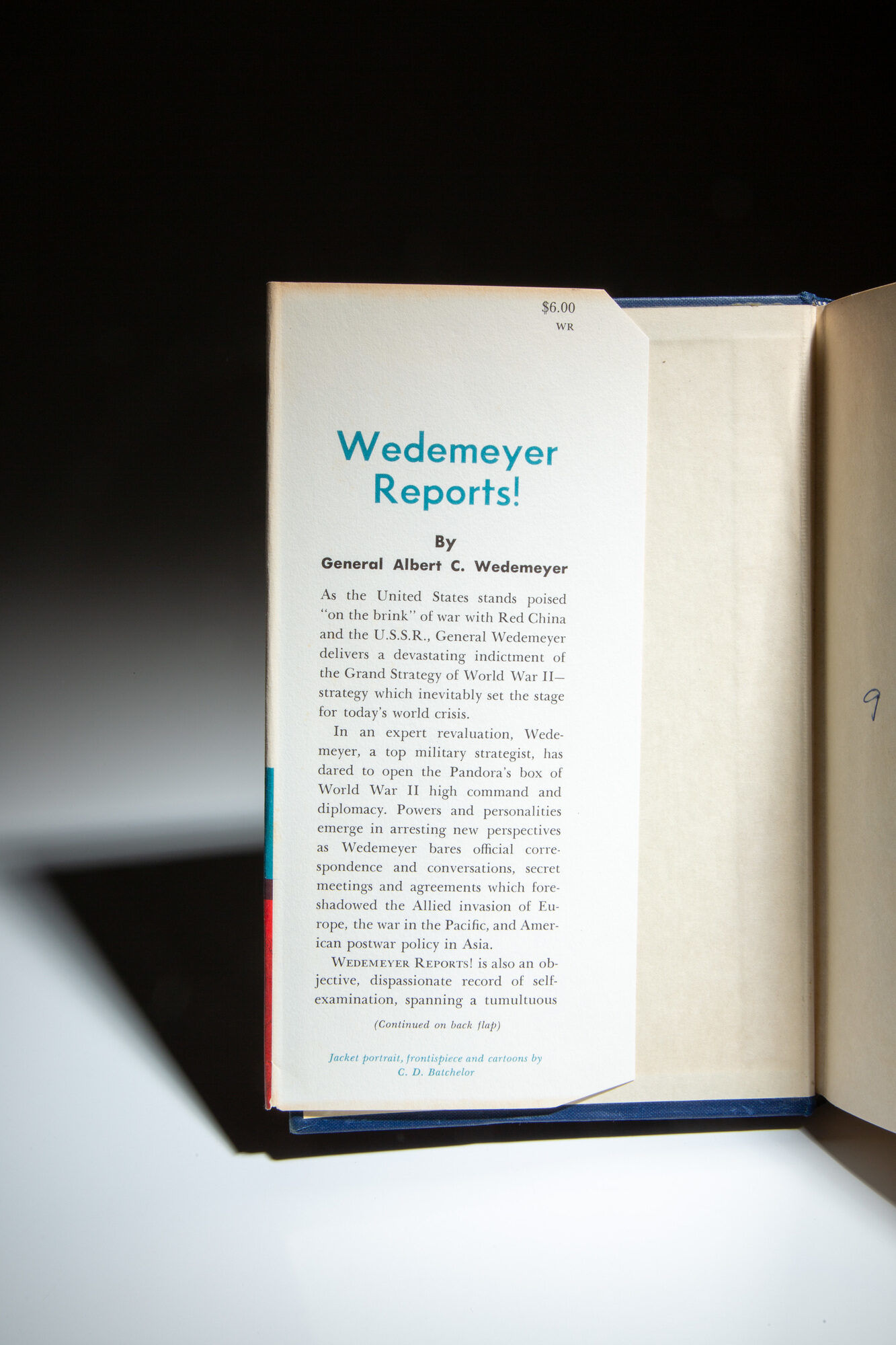 Wedemeyer Reports! by Wedemeyer, Albert C. | Search for Rare Books
