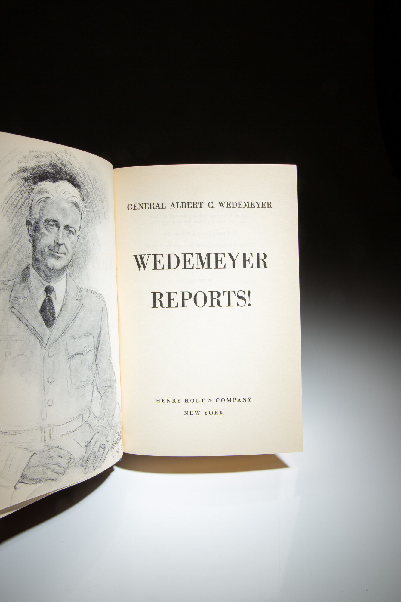 Wedemeyer Reports! by Wedemeyer, Albert C. | Search for Rare Books