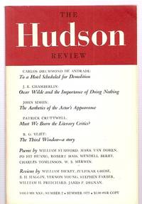 The Hudson Review Volume XXV Number 2 Summer 1972