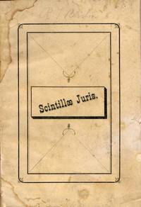 [LAW] SCINTILLAE JURIS