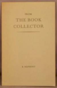 image of Some Uncollected Authors XV: Vincent O'Sullivan.