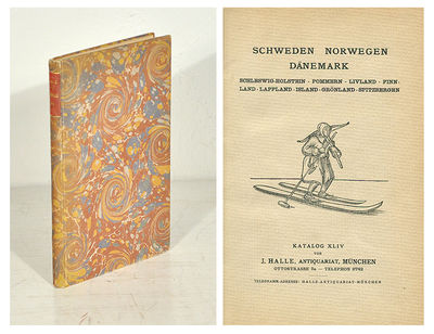 J. Halle Antiquariat, Katalog XLIV. Schweden,…