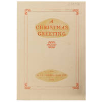 ("Political democracy, as it exists and practically works...")/ A Christmas Greeting from Alice and Rollo Silver, 1972