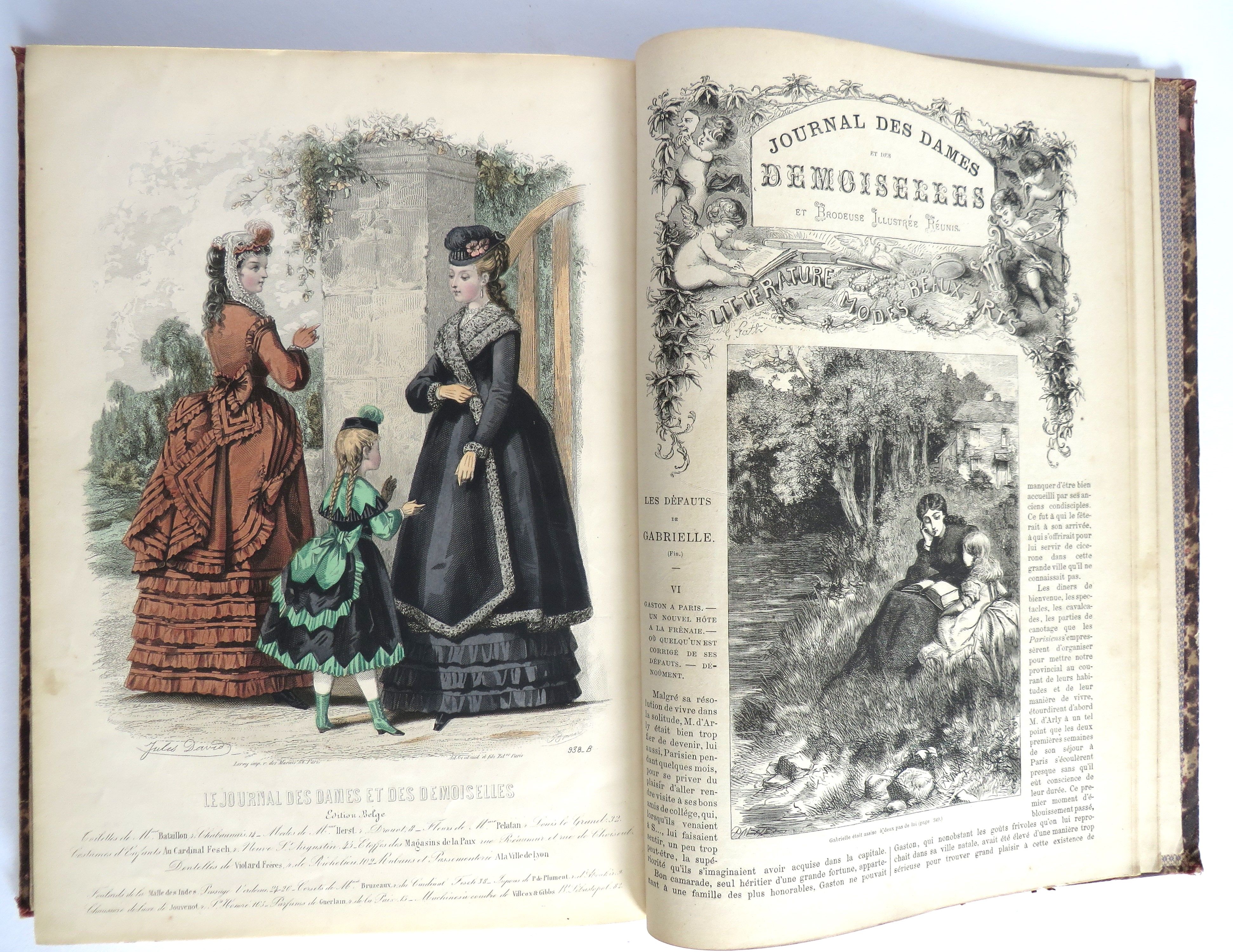 Journal des Dames et des Demoiselles 1868-1869 by M Jules David