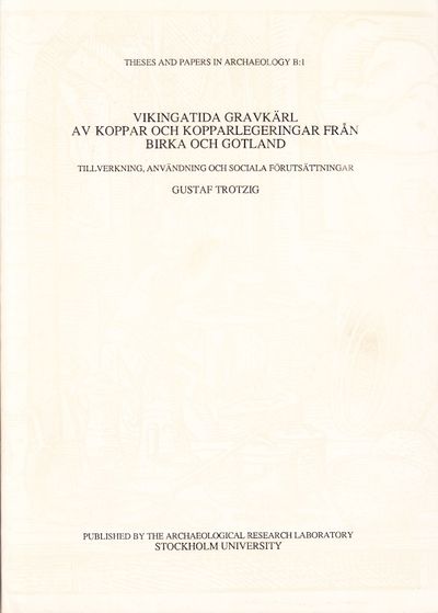 Vikingatida gravkärl av koppar och…