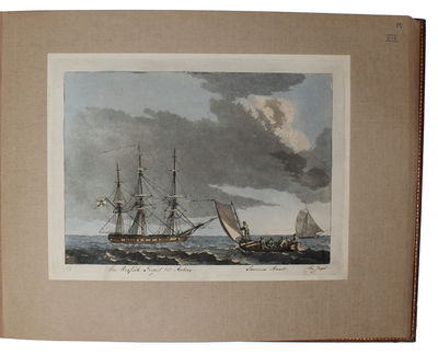 En Samling af Skibe i næsten alle mulige Stillinger i Söen. Udført i Kobber [i.e. A Collection of Ships in almost every Possible Position in the Sea. Executed in Copper]. - [THE CREATION OF THE DANISH SEASCAPE PAINTING] (photo 11)